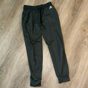 Adidas sweat pants - grey size small 8-10 (fits like an XS)